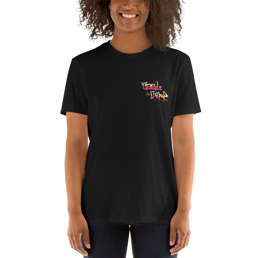 Cool Capy Graffiti Short-Sleeve Unisex T-Shirt