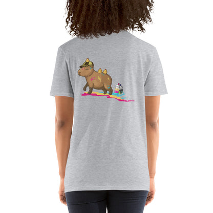 Cool Capy Graffiti Short-Sleeve Unisex T-Shirt