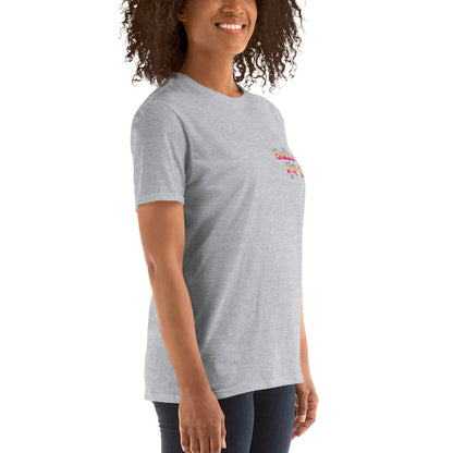 Cool Capy Graffiti Short-Sleeve Unisex T-Shirt