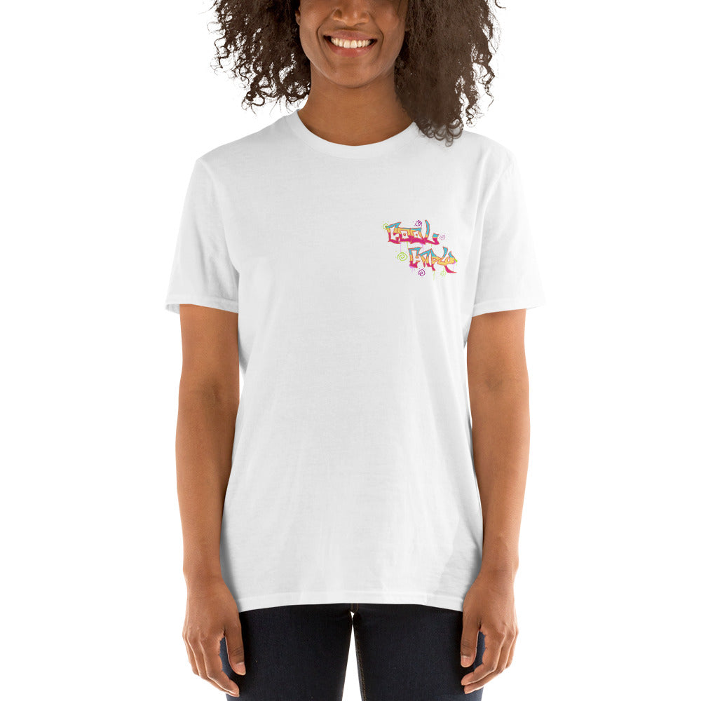 Cool Capy Graffiti Short-Sleeve Unisex T-Shirt
