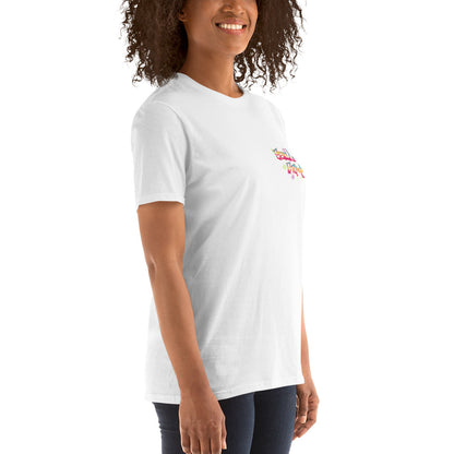 Cool Capy Graffiti Short-Sleeve Unisex T-Shirt