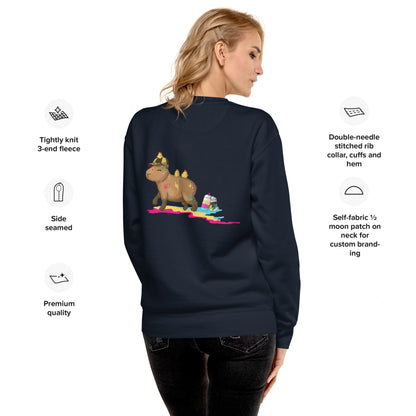 Cool Capy Graffiti Unisex Premium Sweatshirt